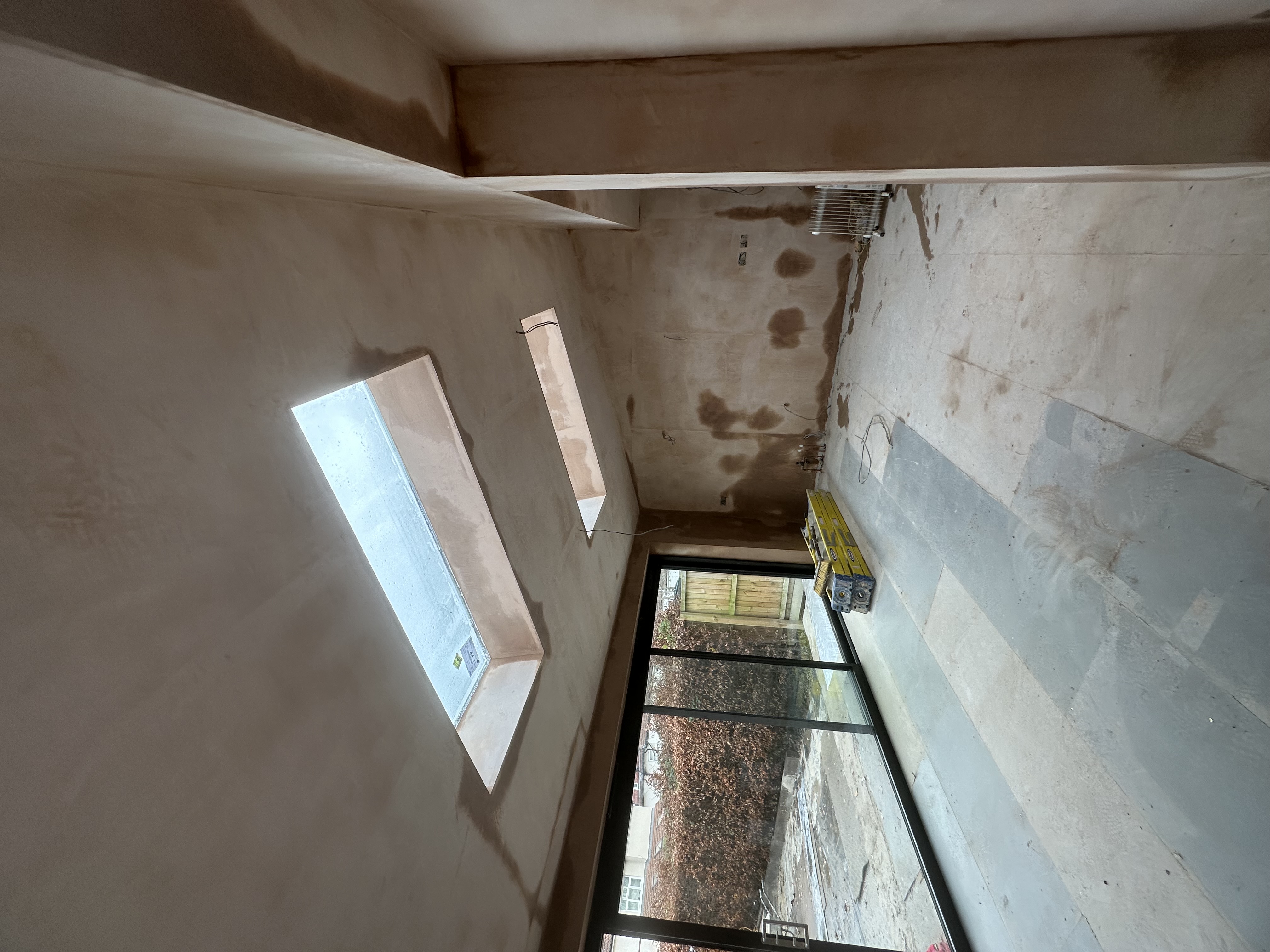 Renovation plastering