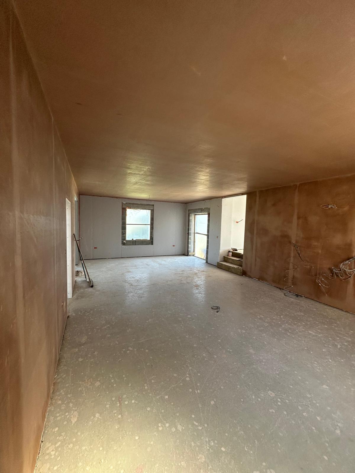Renovation plastering